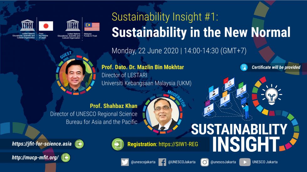 JFIT Sustainability Insight #1: Sustainability in the New Normal (2020)