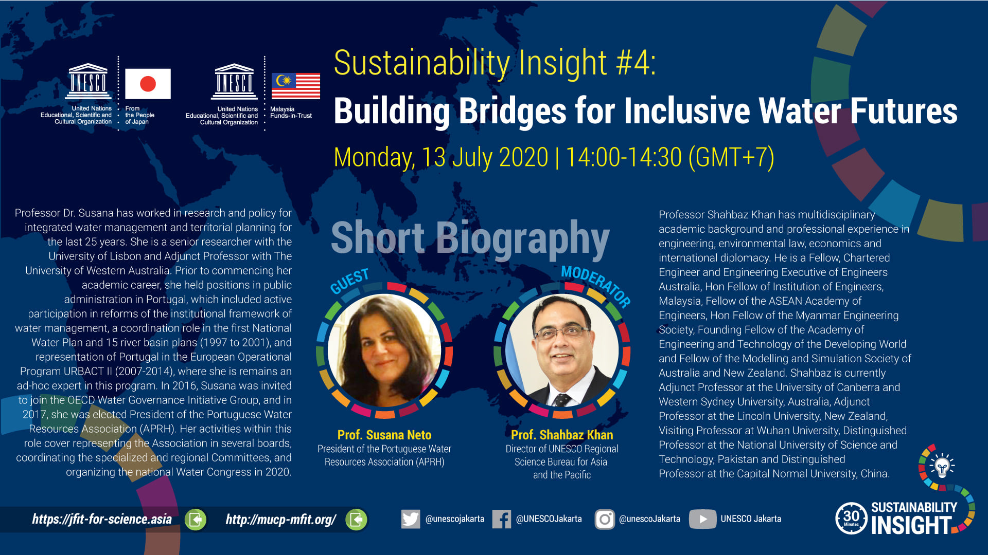 JFIT Sustainability Insight #4 Building Bridges for Inclusive Water Futures (2020)