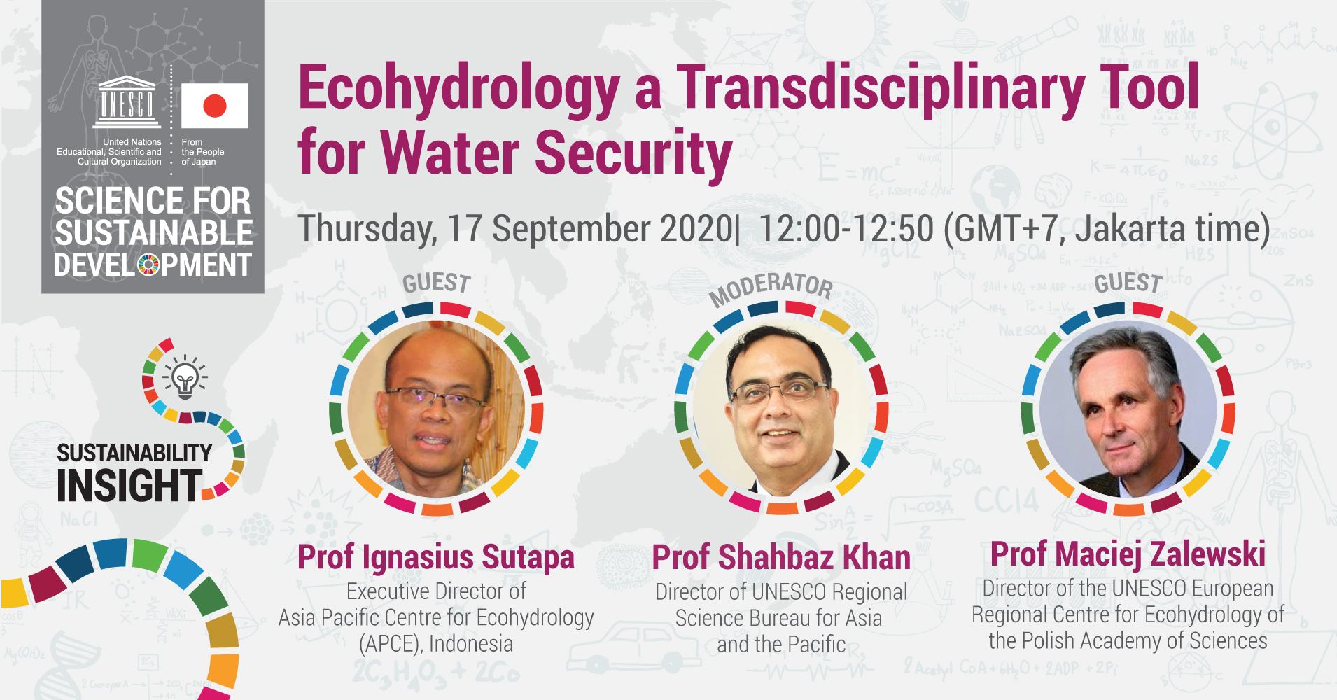 JFIT Sustainability Insight #15: Ecohydrology a Transdisciplinary Tool for Water Security (2020)